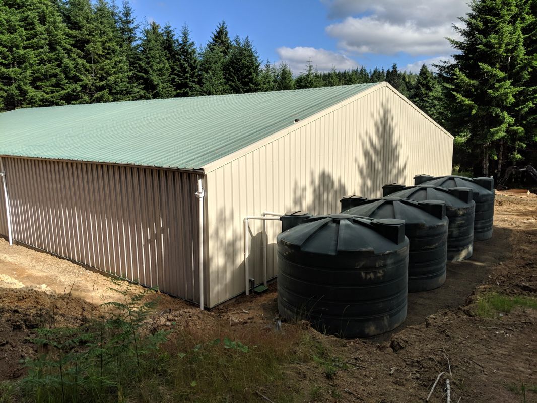5050 Gallon Water Storage Tank | Installed by Oregon Rain Harvesting | BushmanUSA.com